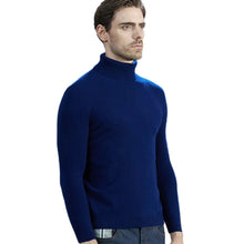 Load image into Gallery viewer, Pullover für Herren 100% Merinowolle Rollkragen