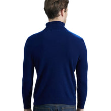 Load image into Gallery viewer, Pullover für Herren 100% Merinowolle Rollkragen