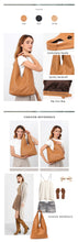Lade das Bild in den Galerie-Viewer, Tote Handtasche Schultertasche Echtleder