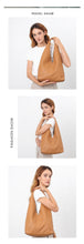 Lade das Bild in den Galerie-Viewer, Tote Handtasche Schultertasche Echtleder