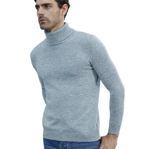 Pullover für Herren 100% Merinowolle Rollkragen