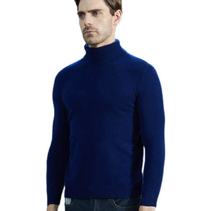 Pullover für Herren 100% Merinowolle Rollkragen