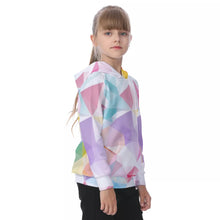 Load image into Gallery viewer, All-Over Print Kid&#39;s Raglan Pullover Hoodie
