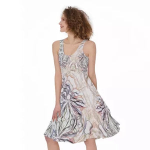 Damen Mirkofaser Sommerkleid Zenobia