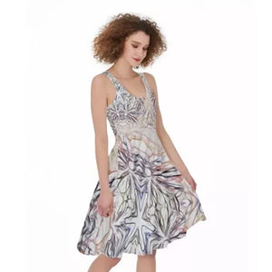 Damen Mirkofaser Sommerkleid Zenobia