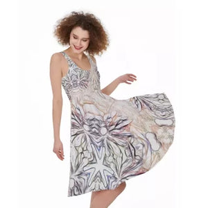 Damen Mirkofaser Sommerkleid Zenobia