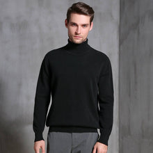 Load image into Gallery viewer, Herren Rollkragenpullover aus Wolle
