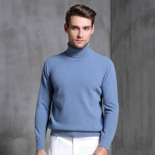 Load image into Gallery viewer, Herren Rollkragenpullover aus Wolle
