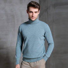 Load image into Gallery viewer, Herren Rollkragenpullover aus Wolle
