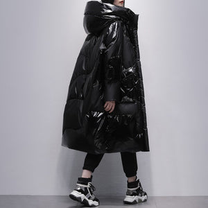 Glossy Daunen jacke