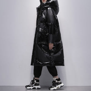 Glossy Daunen jacke