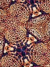 Lade das Bild in den Galerie-Viewer, Lingerie  100% Seidenstoff Leopard
