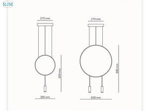 Pendelleuchte Circular