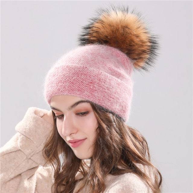 Hot Sale Angora Strickmütze