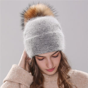 Hot Sale Angora Strickmütze