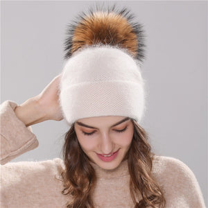 Hot Sale Angora Strickmütze