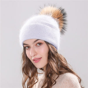 Hot Sale Angora Strickmütze