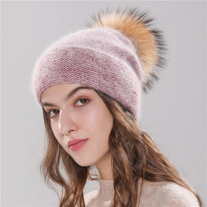 Hot Sale Angora Strickmütze