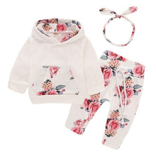 Load image into Gallery viewer, Baby Mädchen Hoody und Jogger
