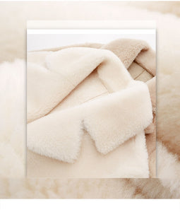 Wintermantel aus Schafwolle