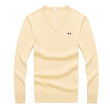 Lade das Bild in den Galerie-Viewer, Brand Sweater Herren Pullover V-Ausschnitt
