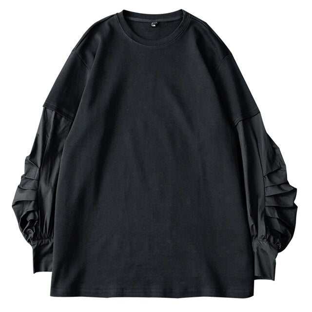 Sweatshirt Puff Ärmel