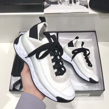 Load image into Gallery viewer, Damen Weiße Chunky Sneakers Platform Turnschuhe
